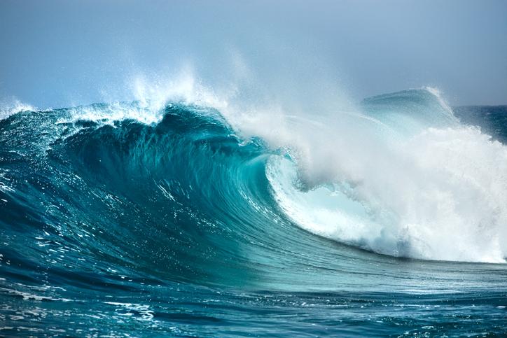 Ocean wave representing the OEFS mission